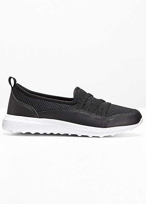 bonprix Slip-On Trainers - Black - Size 6.5 on Productcaster.