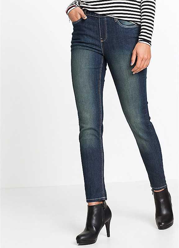 Plus Size bonprix Soft Denim Wash Jeggings - Size 28 on Productcaster.