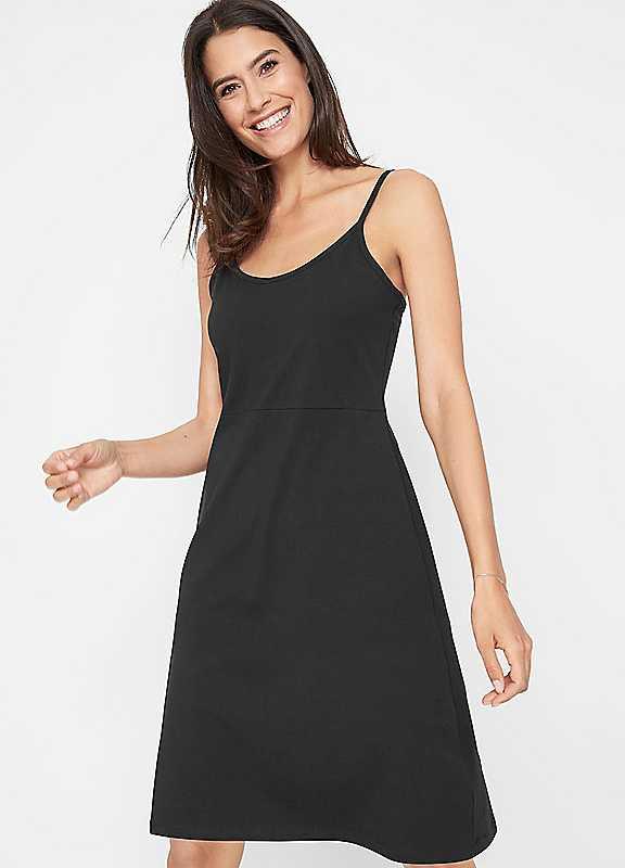 bonprix Sun Dress - Black - Size 22/24 on Productcaster.