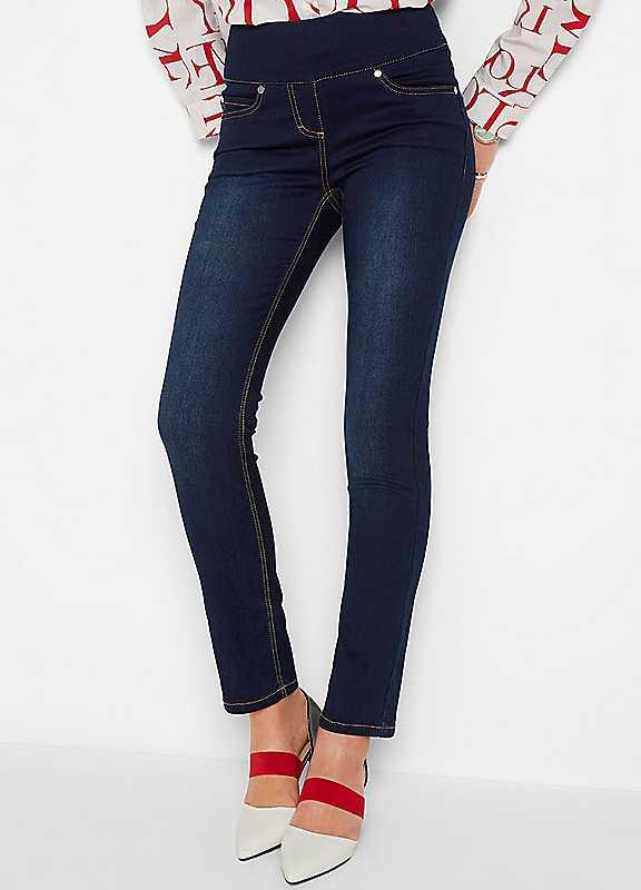 Plus Size bonprix Super Stretchy Jeans - Denim - Size 28/Regular on Productcaster.