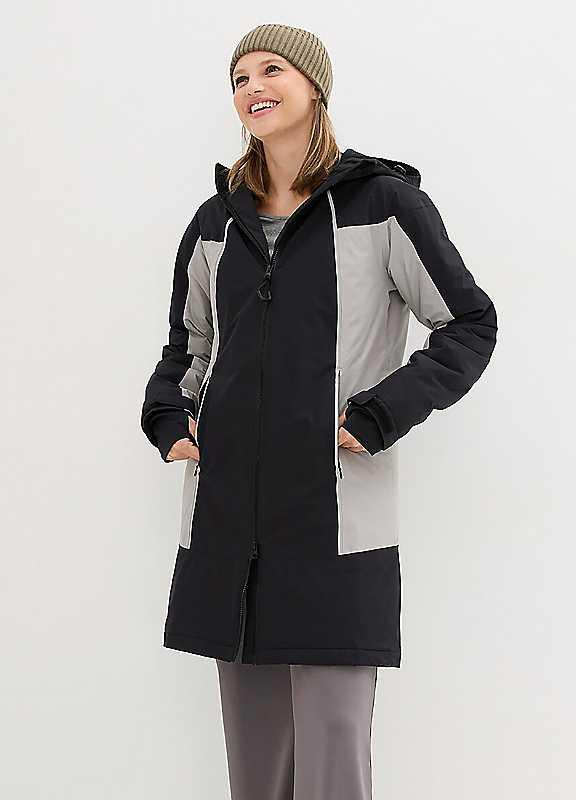 bonprix Waterproof Coat - Black - Size 24 on Productcaster.