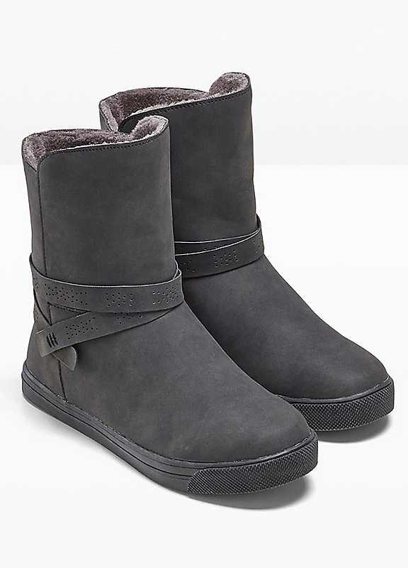 bonprix Winter Boots - Black - Size 7 on Productcaster.