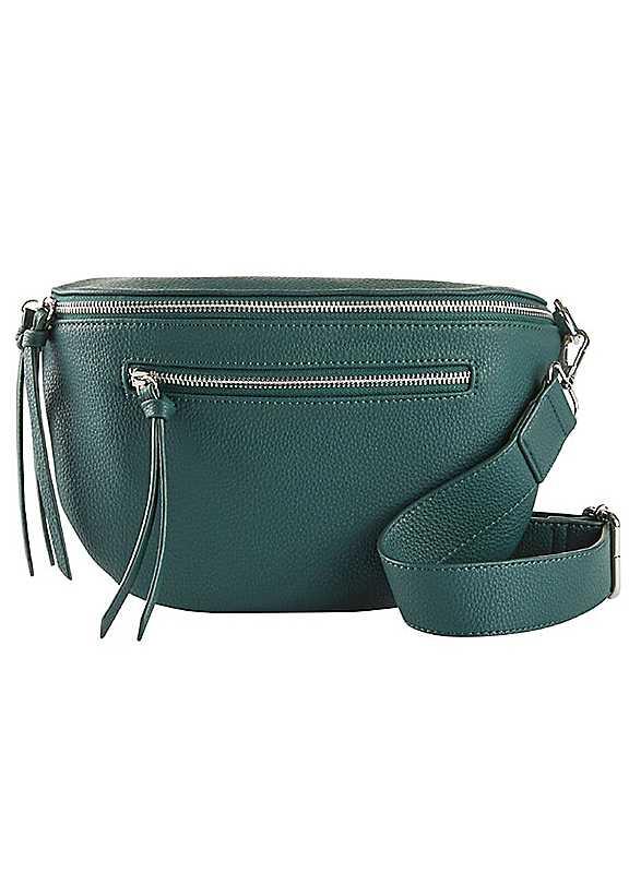 bonprix Zip Bum Bag - Green on Productcaster.