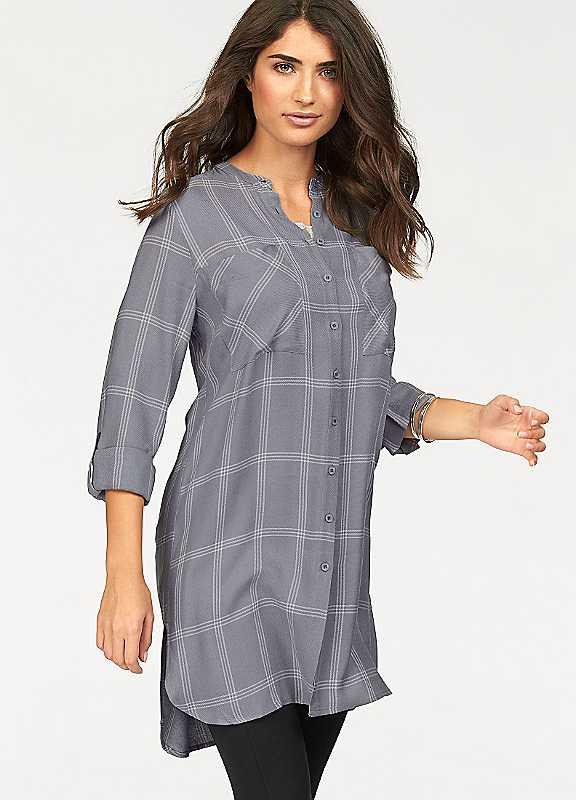 Boysen's Long Blouse - Grey - Size 10 on Productcaster.