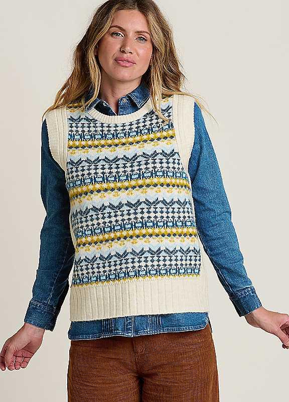 Brakeburn Fairisle Knitted Jumper - Multi - Size 10 on Productcaster.