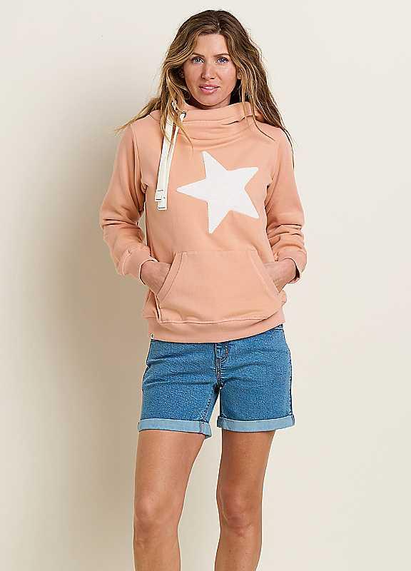 Brakeburn Pink Star Elise Hoodie - Size 20 on Productcaster.