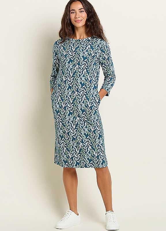 Brakeburn Willow Dress - Multi - Size 14 on Productcaster.