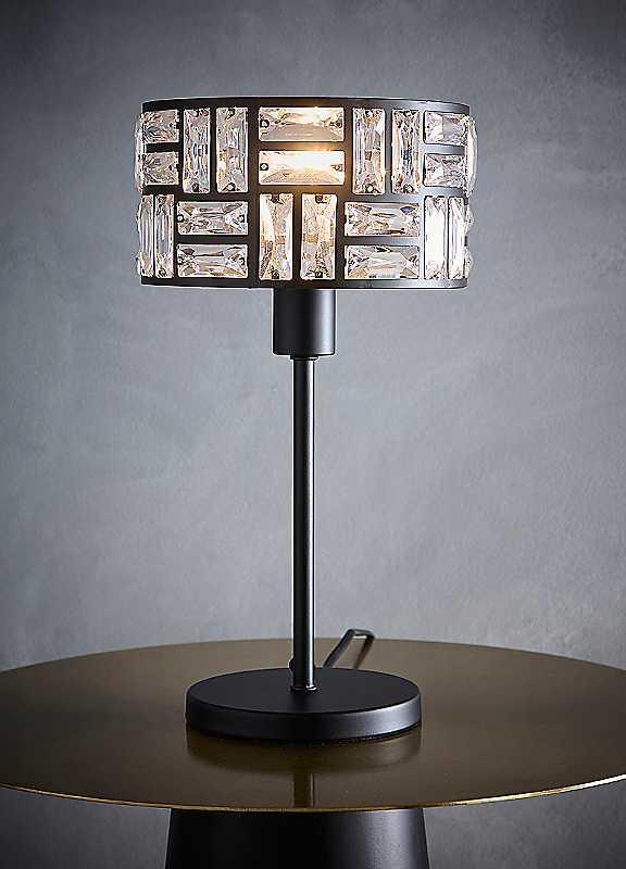 Bronx Black Table Lamp on Productcaster.