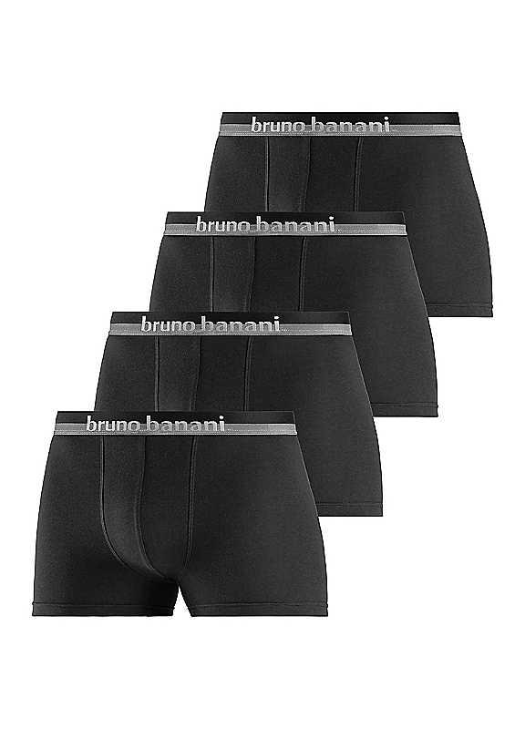 Bruno Banani Pack of 4 Boxers - Black - Size L on Productcaster.