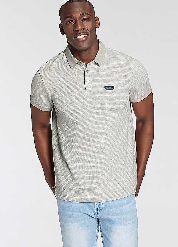 Bruno Banani Polo Shirt - Grey - Size 4XL on Productcaster.