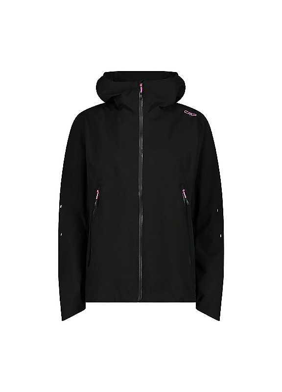 CMP Hooded Outdoor Jacket - Black - Size 8 on Productcaster.