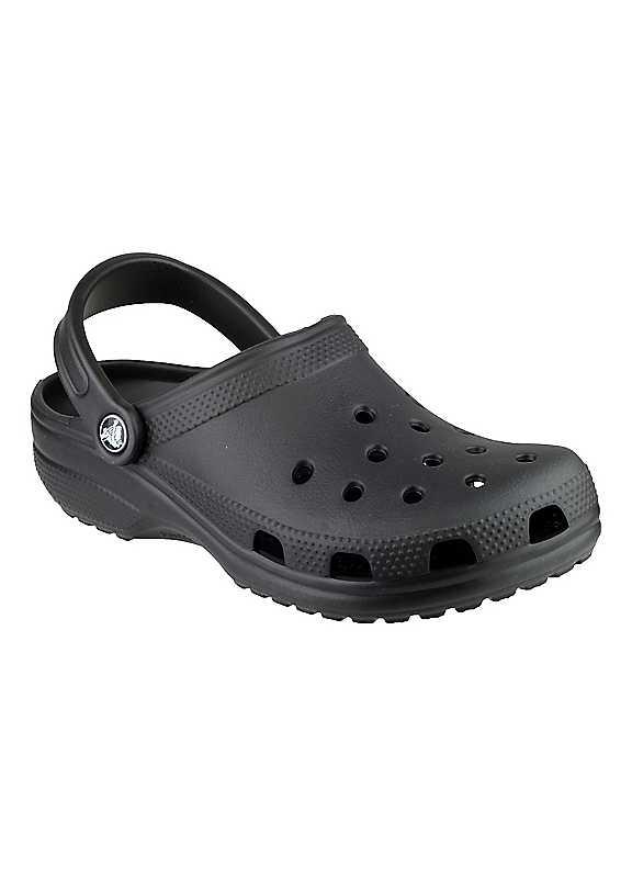 Crocs Black Classic Clogs - Size 13 on Productcaster.