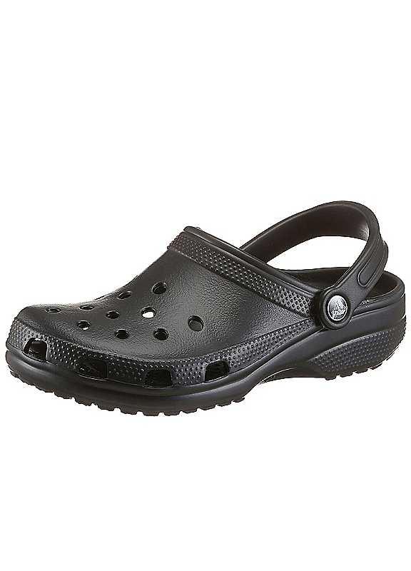 Crocs Classic Heel Strap Clogs - Black - Size 5 on Productcaster.