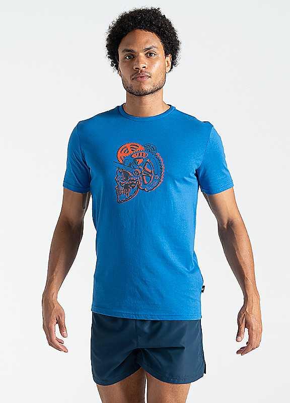 DARE2B Movement II T-Shirt - Blue - Size L on Productcaster.