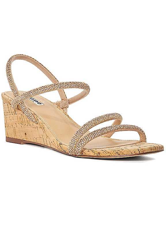 Dune London Blush Kalia Wedge Sandals - Size 37 on Productcaster.