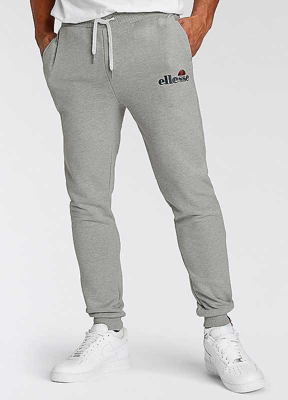 Ellesse Niora Sweatpants - Grey Marl - Size XS on Productcaster.