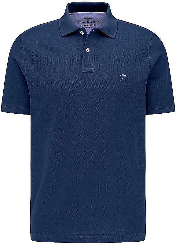 Fynch-Hatton Polo Shirt - Midnight - Size XXL on Productcaster.