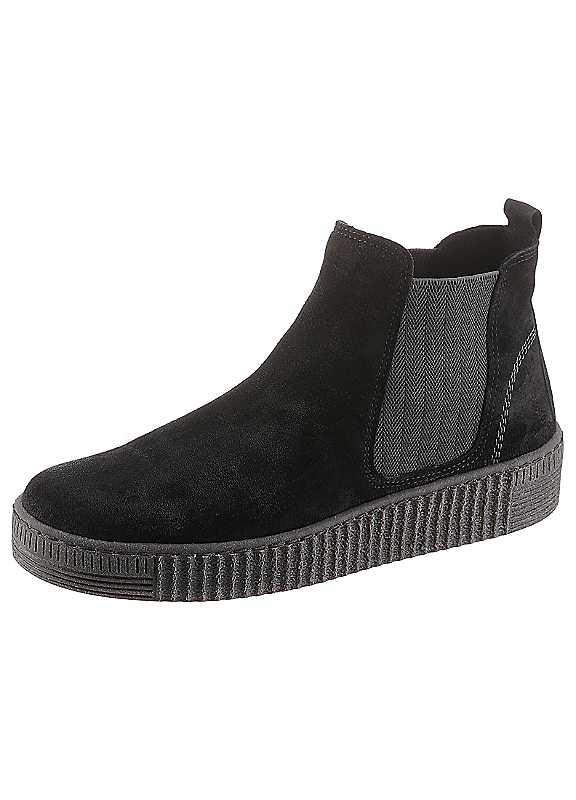 Gabor Chelsea Boots - Black - Size 6 on Productcaster.