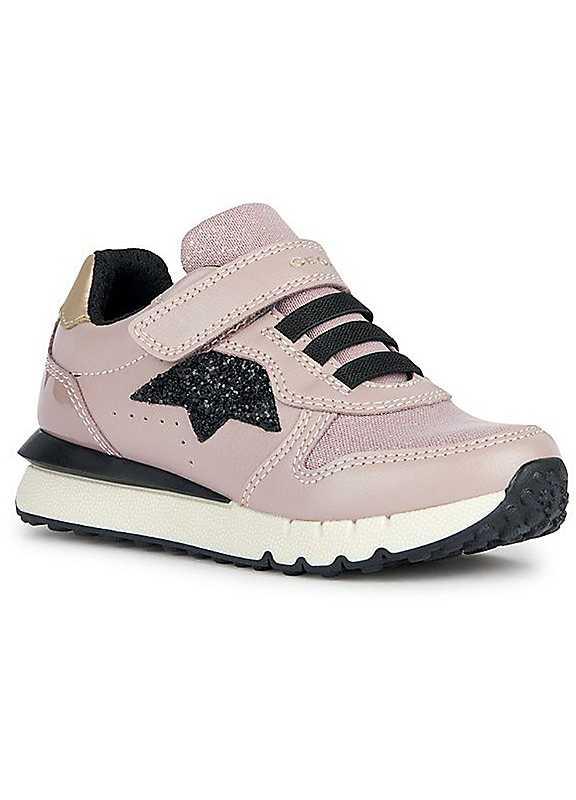 Geox Kids Pink Fastics Trainers - Size 10 on Productcaster.