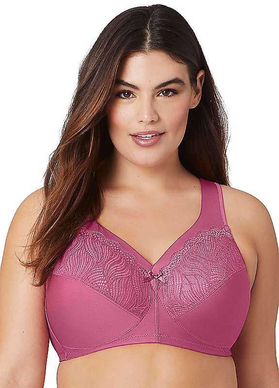 Plus Size Glamorise MagicLift Natural Shape Support Bra - Size 42B on Productcaster.