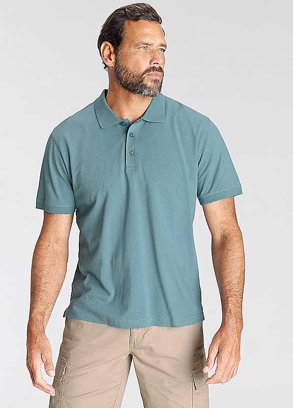 Big and Tall Grey Connection Polo Shirt - Blue Grey - Size 3XL on Productcaster.