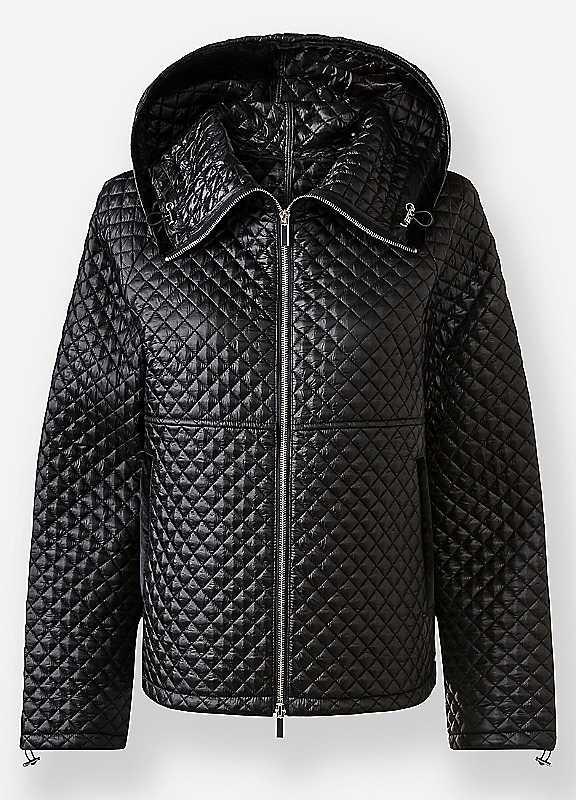 Heine Quilted Jacket - Black - Size 16 on Productcaster.