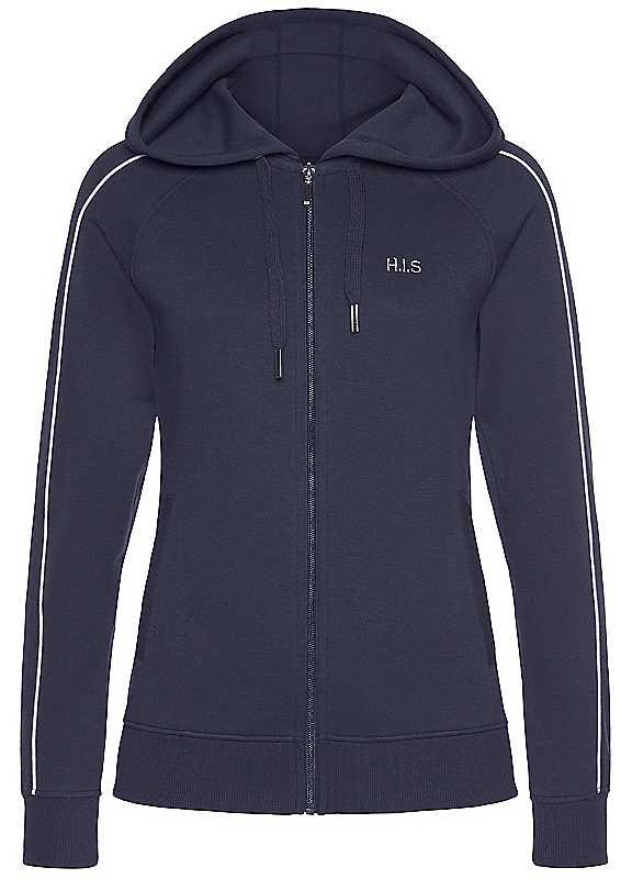 HIS Hooded Sweat Jacket - Navy - Size 10/12 on Productcaster.