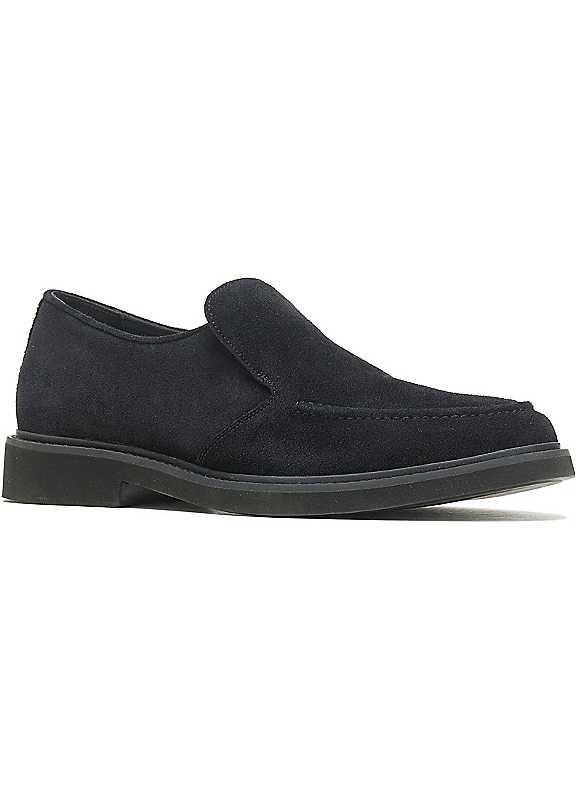 Hush Puppies Black Earl Shoes - Size 7 on Productcaster.