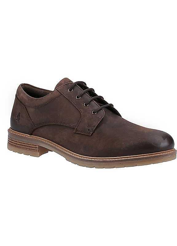 Hush Puppies Brown Richie Shoes - Size 6 on Productcaster.