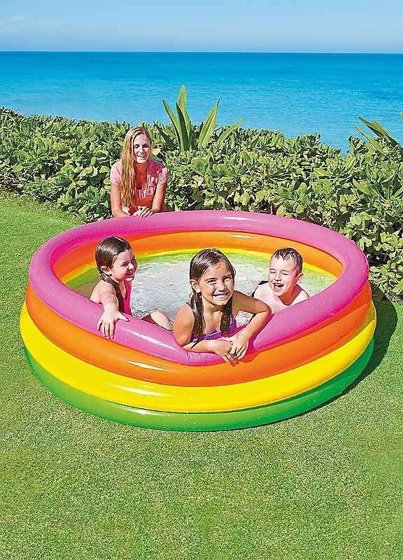 Intex 66 Inch Sunset Glow Pool on Productcaster.