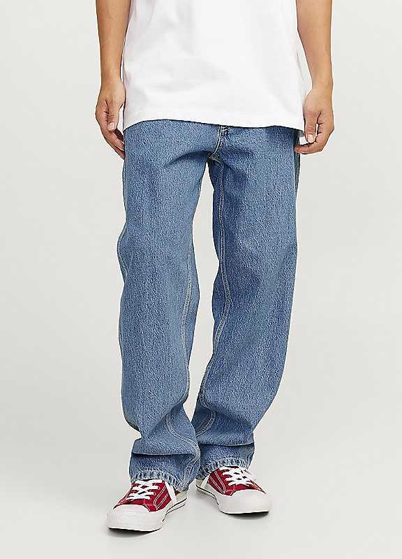 Jack & Jones Relaxed-Fit Jeans - Blue Denim - Size 31R on Productcaster.