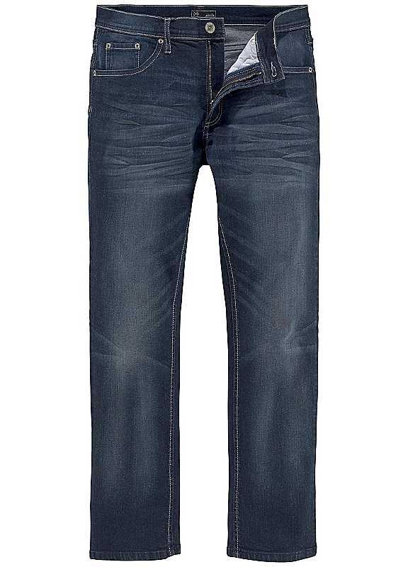 John Devin Stretch Jeans - Dark Blue Used - Size 31S on Productcaster.