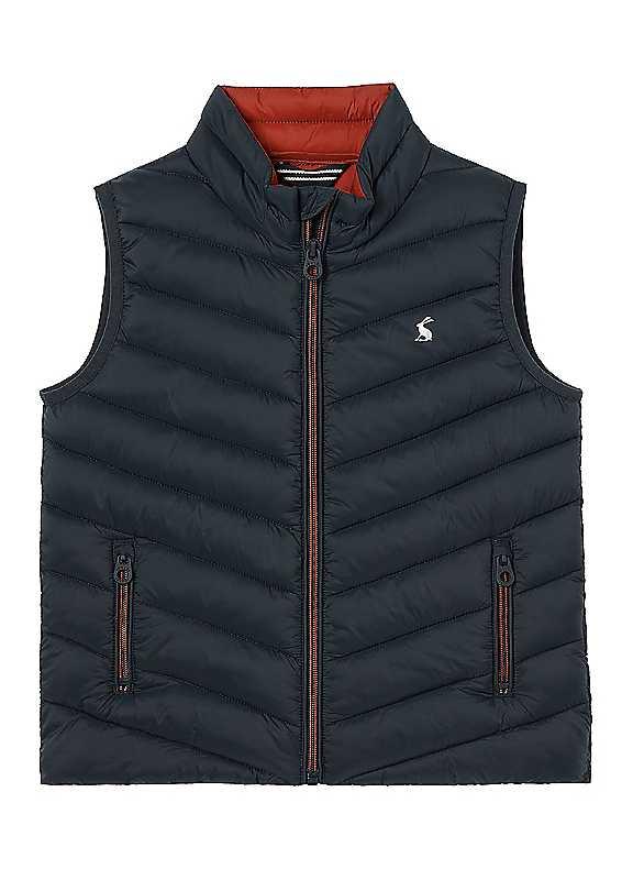 Joules Kids Crofton Gilet - Navy - Size 5 on Productcaster.