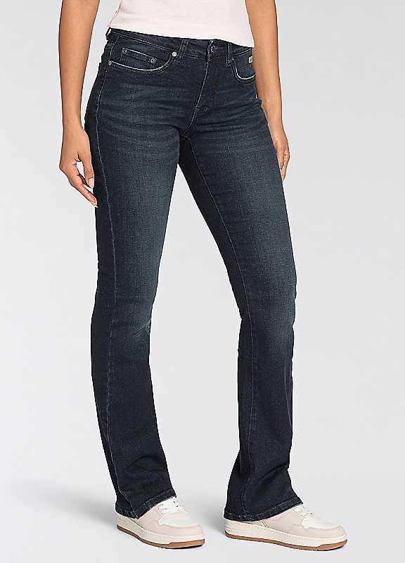 Plus Size KangaROOS 5-Pocket Bootcut Leg Jeans - Denim - Size 20R on Productcaster.