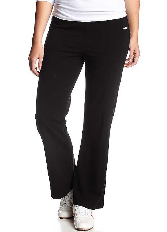 Plus Size KangaROOS Jazz Pants - Black - Size 16L on Productcaster.