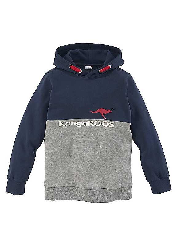 KangaROOS Kids Hooded Sweatshirt - Blue Multi - Size 16Y/17Y on Productcaster.