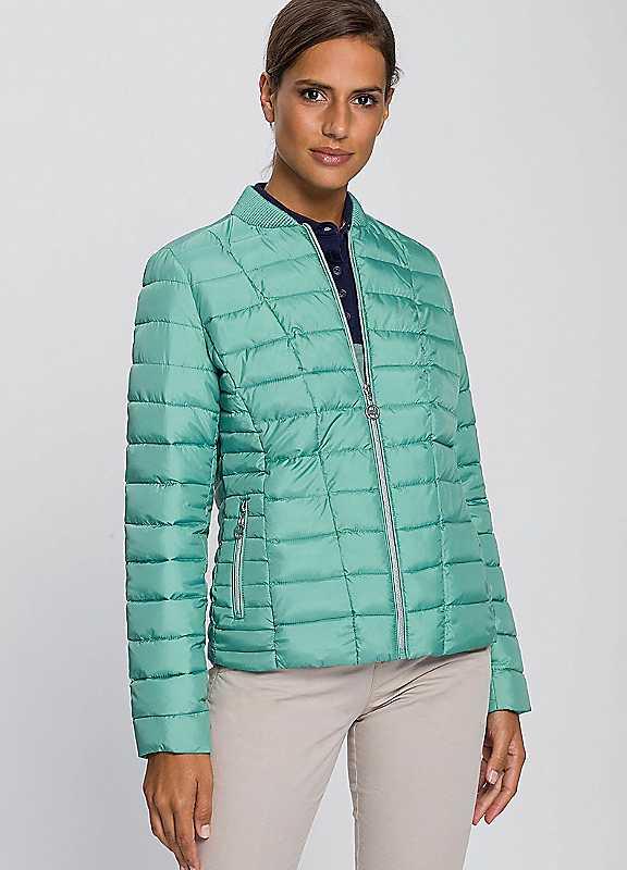 KangaROOS Quilted Zip Jacket - Green - Size 18 on Productcaster.