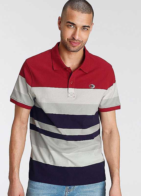 KangaROOS Striped Polo Shirt - Multi - Size 3XL on Productcaster.