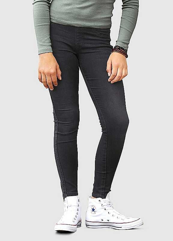 Kidsworld Back Pocket Jeggings - Black Denim - Size 3Y on Productcaster.