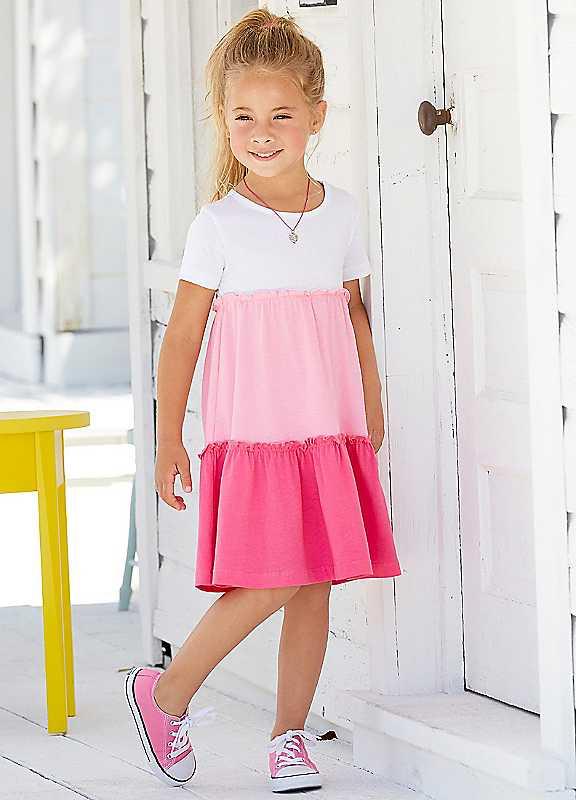 Kidsworld Flounce Dress - Multi - Size 8Y/9Y on Productcaster.