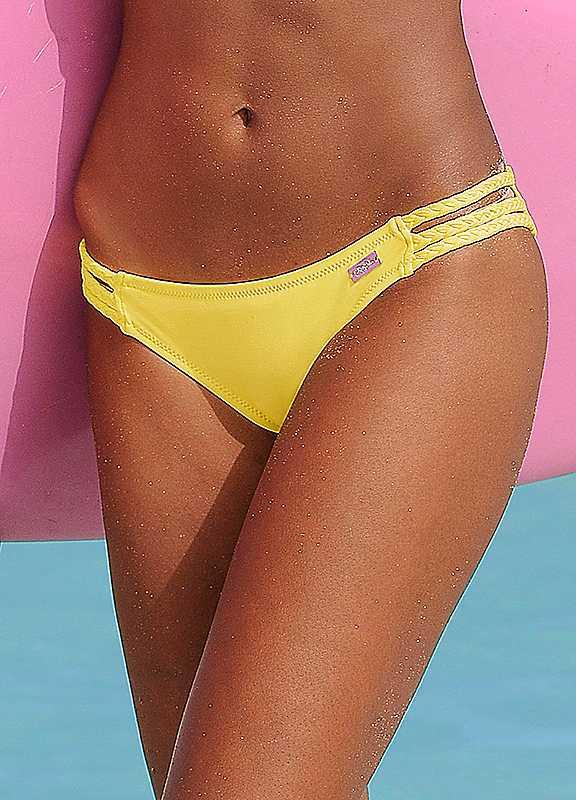 LASCANA Bikini Briefs - Yellow - Size 8 on Productcaster.