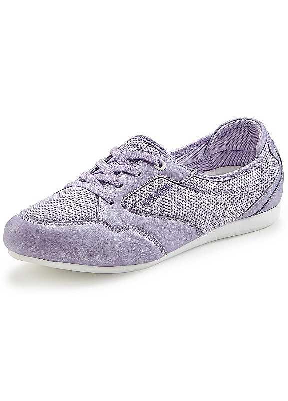 LASCANA Slip-On Trainers - Lilac - Size 2.5 on Productcaster.