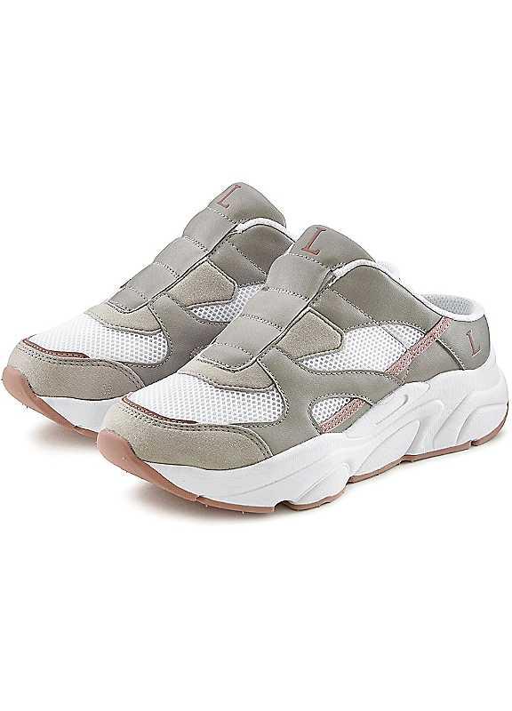 LASCANA Slip-On Trainers - Multi - Size 4 on Productcaster.