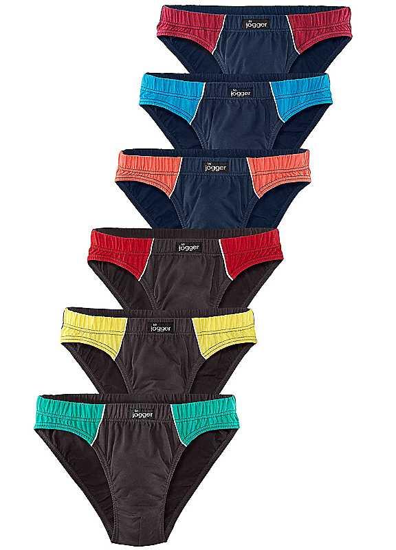 Le Jogger Pack of 6 Briefs - Black - Size XXL on Productcaster.