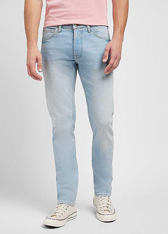 Lee Daren Regular Fit Jeans - Blue - Size 34L/Long on Productcaster.