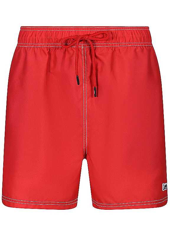 Lee Elasticated Waist Swim Shorts - RED - Size XL on Productcaster.