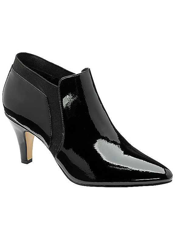 Lotus Kristina Shoe Boots - Black Patent - Size 7 on Productcaster.