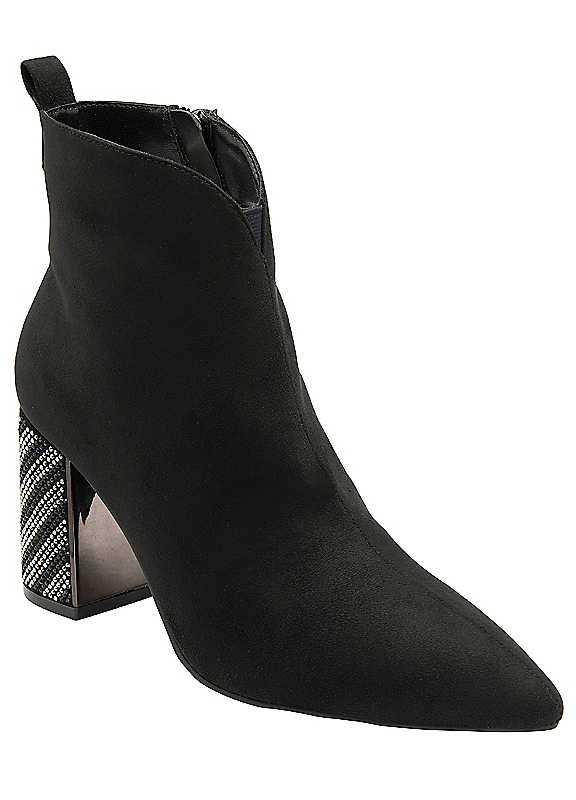 Lotus Lori Black Ankle Shoe Boots - Size 7 on Productcaster.