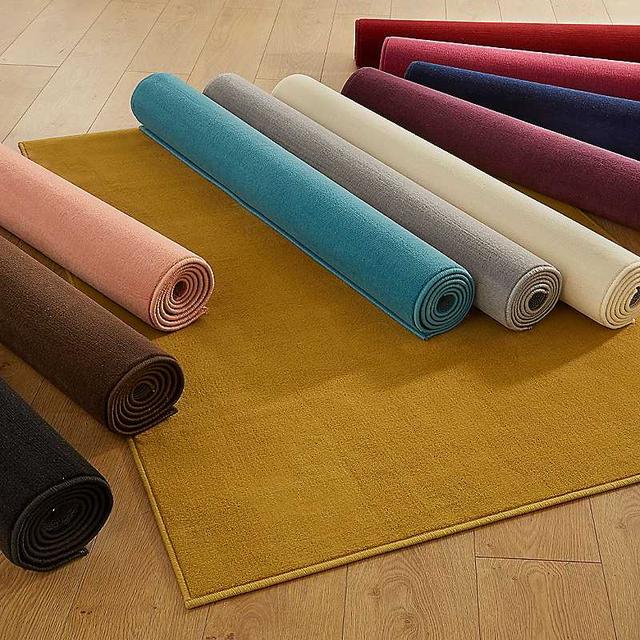 Maestro Plain Rug - Teal - Size 160 x 230 cm on Productcaster.