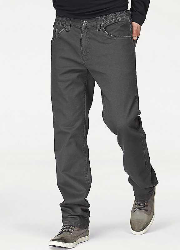 Man's World Elasticated Trousers - Anthracite - Size 48R on Productcaster.